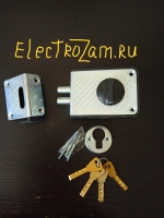 ЗАМОК НАКЛАДНОЙ ЦИЛИНДРОВЫЙ ЗН1-5-1